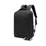 Subblim City Backpack 156 USB exterior Black  Mochila