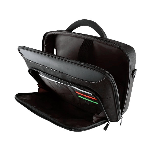 Targus Clamshell Classic 14 NegroRojo  Maletín