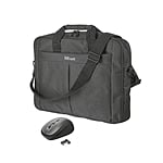 Trust Primo Primo Bag 406 cm 16 Negro  Maletín  Ratón