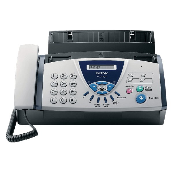 Brother FAX T104  Impresora inyección