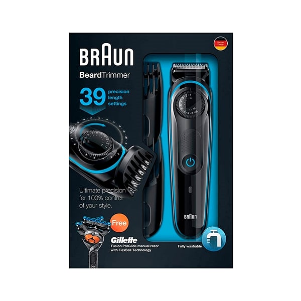 Braun Beard Trimmer BT3040  Afeitadora Recortadora