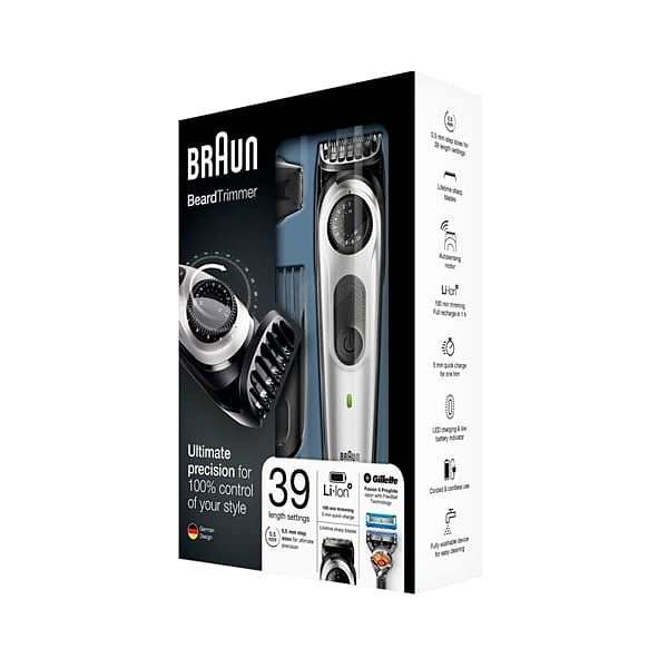 Braun BT 5060 Recortadora de Barba y Cortapelos  Afeitadora