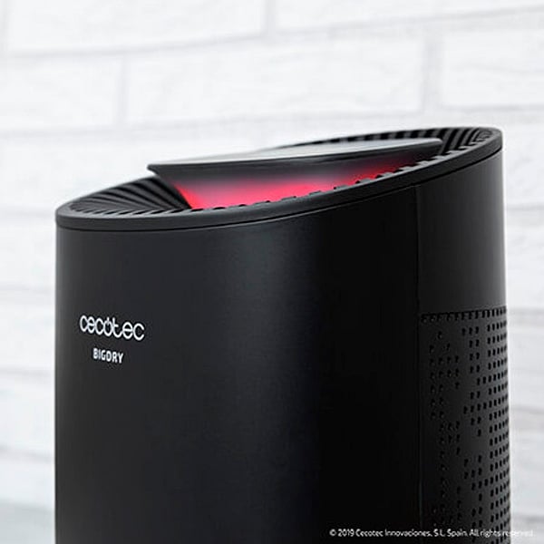 Cecotec BigDry 2000 Light Black Depósito 06L  Deshumidificador