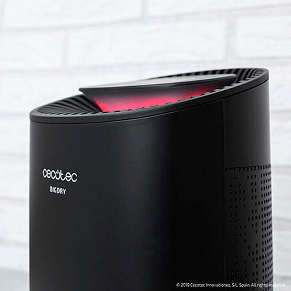 Cecotec BigDry 2000 Light Black Depósito 06L  Deshumidificador