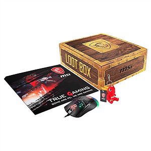 MSI Loot Box pack S Alfombrilla Ratón Llavero