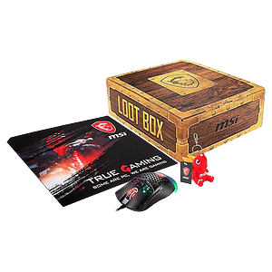MSI Loot Box pack S Alfombrilla Ratón Llavero