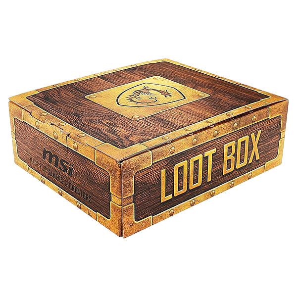 MSI Loot Box pack S Alfombrilla Ratón Llavero