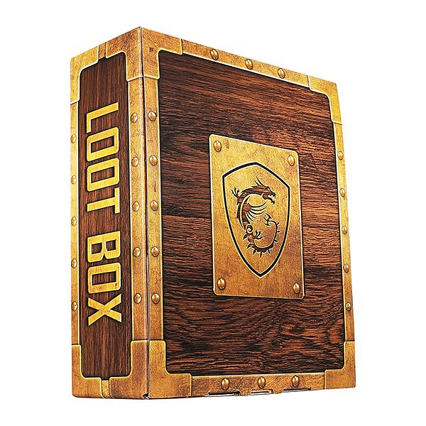MSI Loot Box pack S Alfombrilla Ratón Llavero