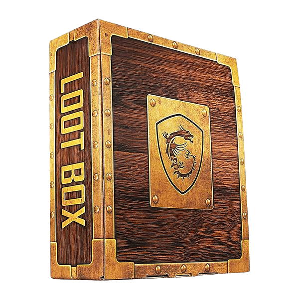 MSI Loot Box pack S Alfombrilla Ratón Llavero