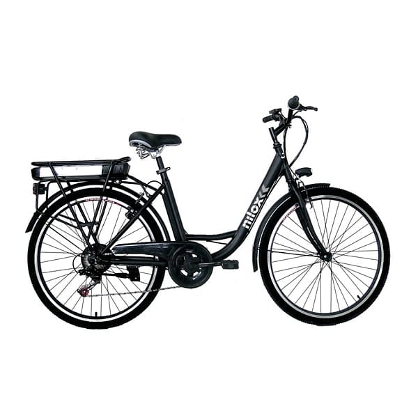 Nilox J5 de Acero Negro  Bicicleta Eléctrica