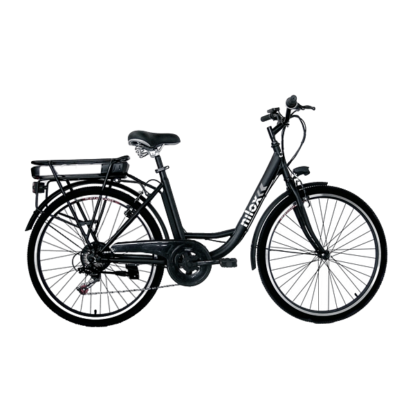 Nilox J5 de Acero Negro  Bicicleta Eléctrica