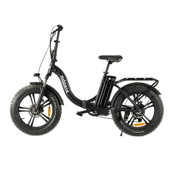 Nilox EBike X9  Bicicleta Eléctrica Plegable 20 6 Velocidades Negro