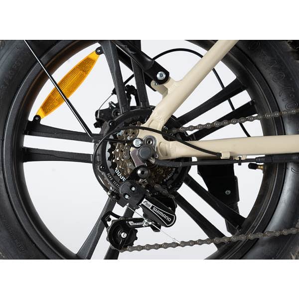 Nilox EBike X9  Bicicleta Eléctrica Plegable 20 6 Velocidades Arena