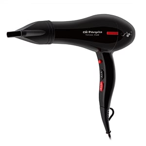 Secador de pelo Orbegozo 15489  Motor AC 2 niveles temperatura  2200w