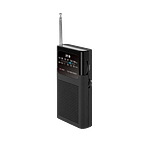 SPC Icy Max Negra  Radio Portátil Analógica SPC Icy Max Negra  Radio Portátil Analógica