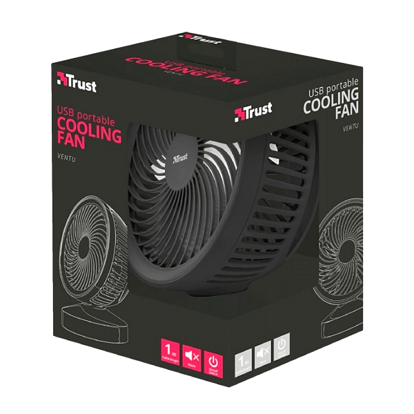 Trust Ventu negro USB  Ventilador