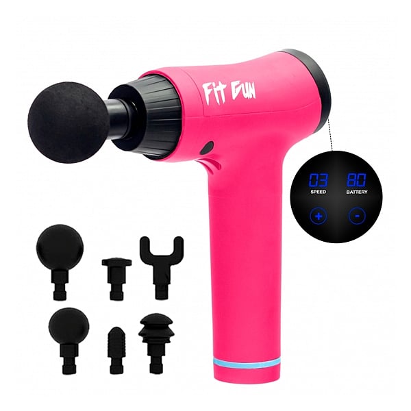 Woxter Fit Gun 2 Pink  Pistola de Masaje