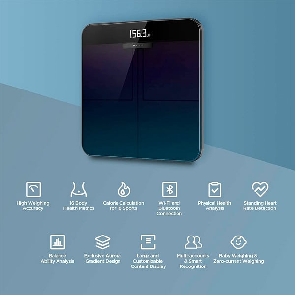 Xiaomi Amazfit Smart Scale  Báscula de Baño Inteligente