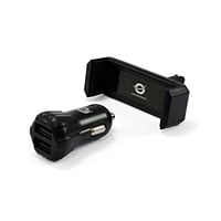 Conceptronic 2 USB cargador + soporte coche - Accesorio