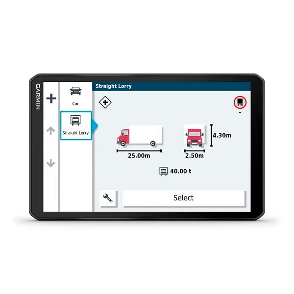 Garmin Dezl LGV1000 Pantalla 10 Mapas de Europa GPS para Camiones