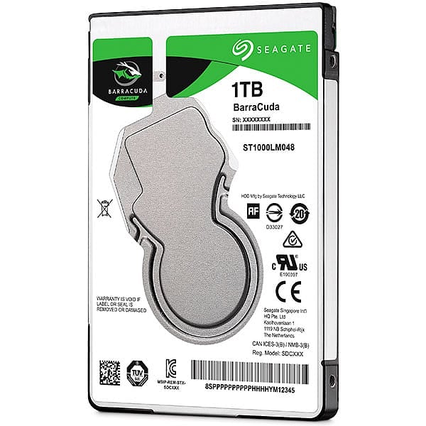 Seagate Barracuda 1TB 25 128MB 7MM SATA Disco Duro