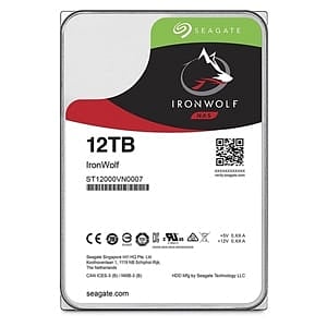Seagate Ironwolf 12TB 35 SATA  Disco Duro