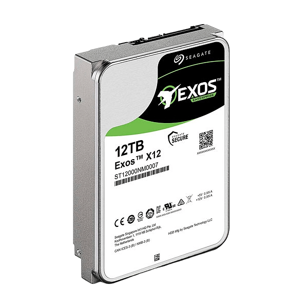 Seagate Exos X12 12TB 35  Disco Duro