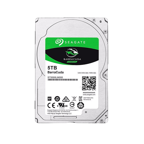 Seagate Barracuda Compute 5TB 25  Disco Duro