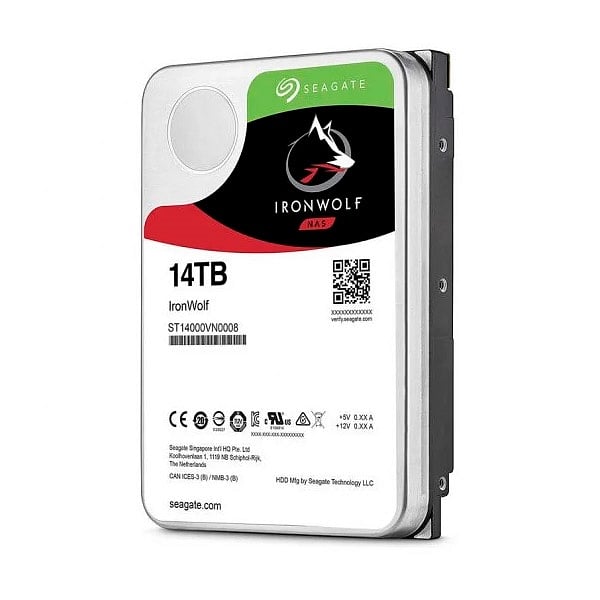 Seagate IronWolf 14TB 35 72K SATA  Disco Duro