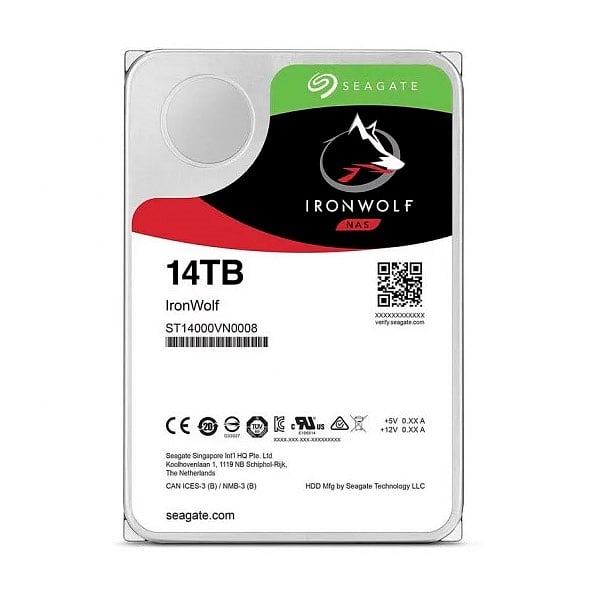 Seagate IronWolf 14TB 35 72K SATA  Disco Duro
