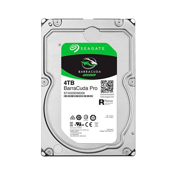 Seagate Barracuda Pro 35 4TB 128MB  Disco Duro