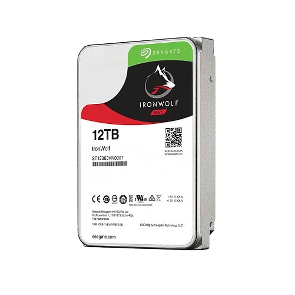 Seagate IronWolf 12TB 35 72K SATA 256MB  Disco Duro