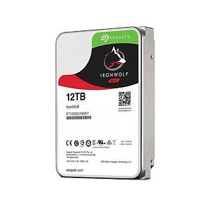 Seagate IronWolf 12TB 35 72K SATA 256MB  Disco Duro
