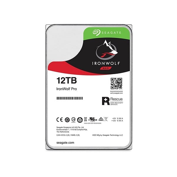 Seagate IronWolf Pro 12TB 35 72K SATA 256MB  Disco Duro