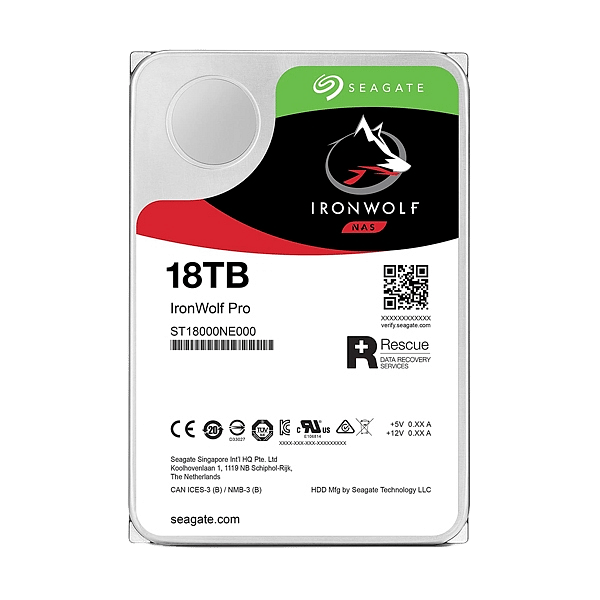 Seagate IronWolf Pro 18TB 35 72K SATA 256MB  Disco Duro