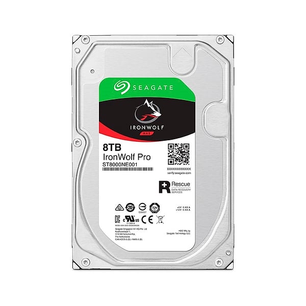 Seagate IronWolf Pro 35 8TB SATA  Disco Duro