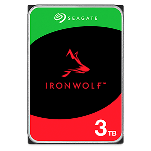 Seagate IronWolf 3TB  Disco Duro 35 5400 RPM 256MB SATA