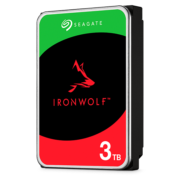 Seagate IronWolf 3TB  Disco Duro 35 5400 RPM 256MB SATA