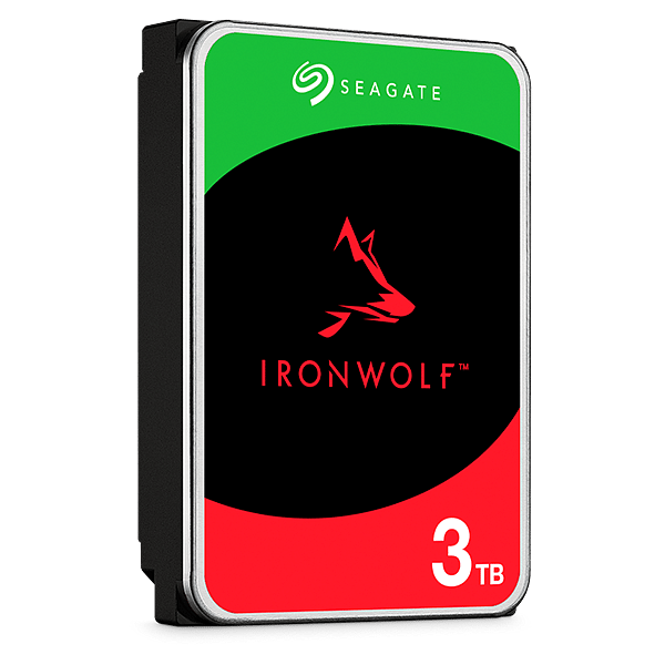 Seagate IronWolf 3TB  Disco Duro 35 5400 RPM 256MB SATA