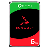 Seagate IronWolf 6TB | Disco Duro 3.5" 5400 RPM 256MB SATA