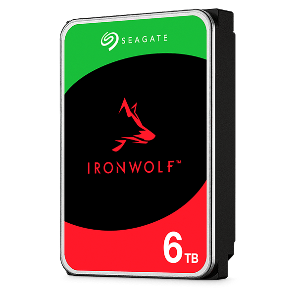 Seagate IronWolf 6TB  Disco Duro 35 5400 RPM 256MB SATA