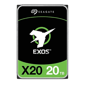 Seagate Exos X20 20TB 35 SATA Serial ATA III 6 Gbits  Disco Duro