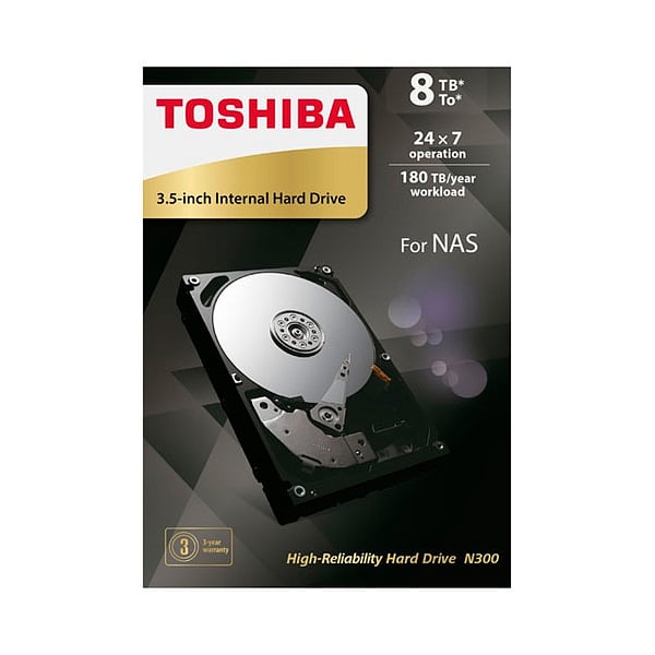 Toshiba N300 High Performance 8TB 35 SATA  Disco Duro