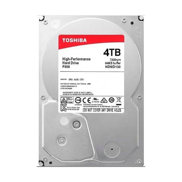 Toshiba P300 4TB 128MB 35  Disco Duro