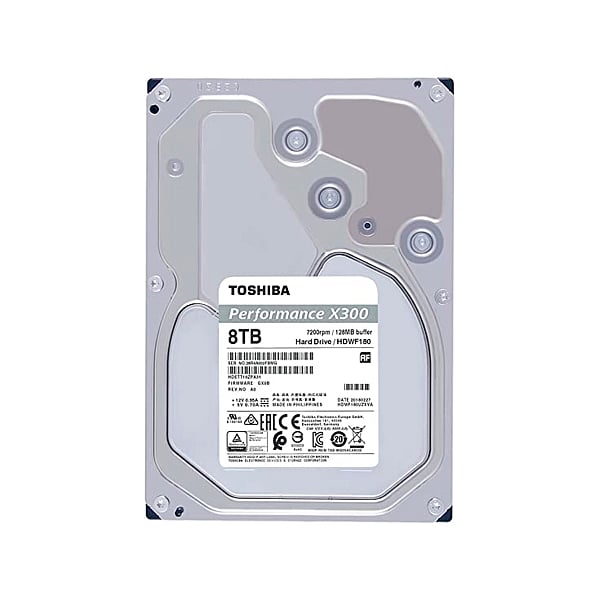 Toshiba X300 High Performance 8TB SATA 35 Bulk   Disco Duro