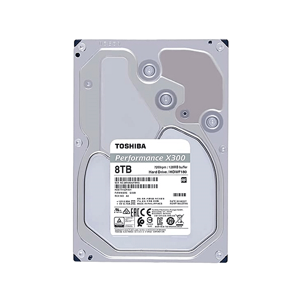 Toshiba X300 High Performance 8TB SATA 35 Bulk   Disco Duro