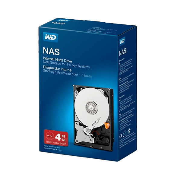WD 35 NAS 4TB 64MB  Disco Duro