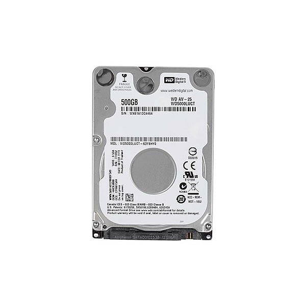 WD AV25 500GB 16MB 25  Disco Duro