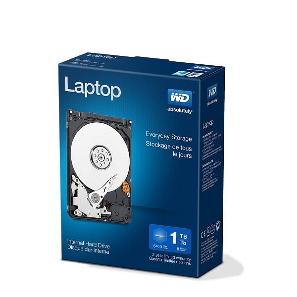 WD Laptop Mainstream 1TB 8MB 25  Disco Duro