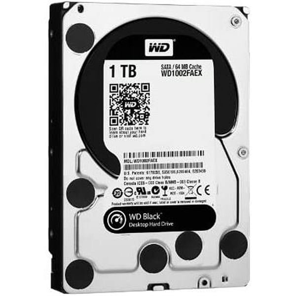 WD Black 1TB 35 SATA  Disco Duro